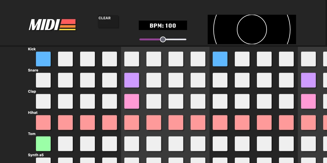 Screenshot: Beat makerrrr