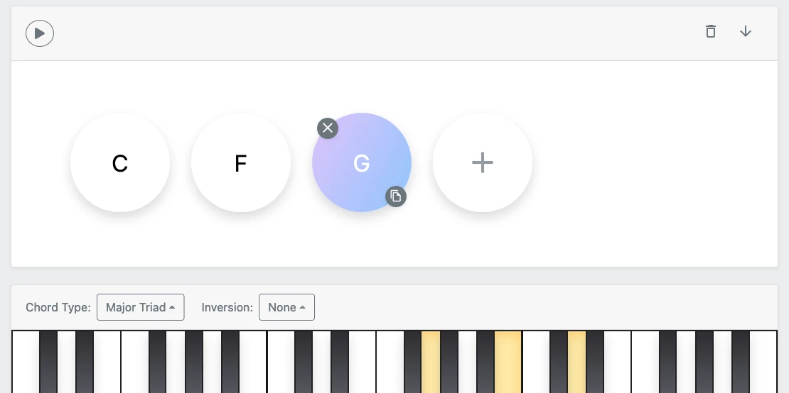 Screenshot: Chord Master