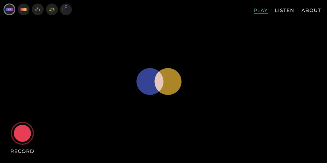 Screenshot: dotpiano