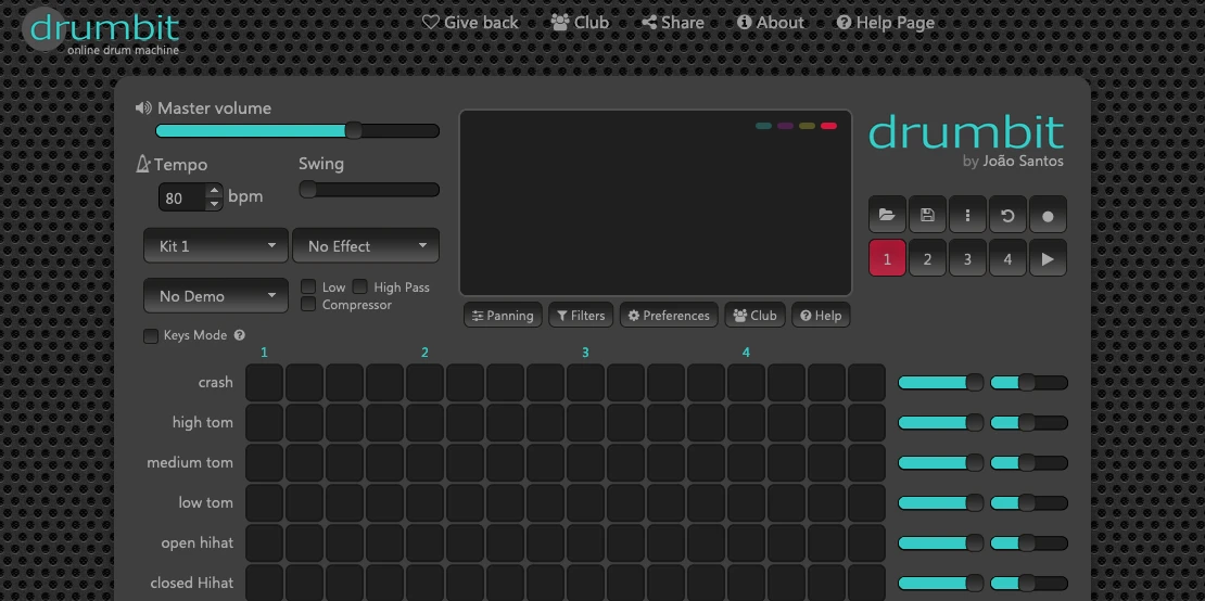 Screenshot: brumbit